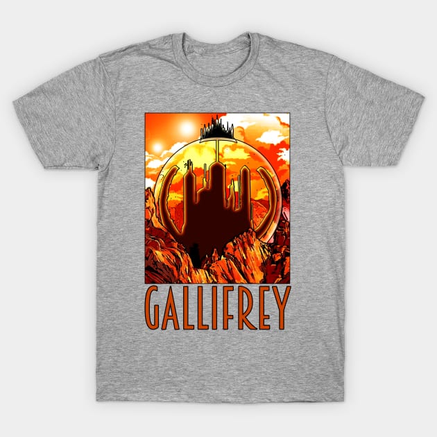 Visit Gallifrey! T-Shirt by RocketPopInc